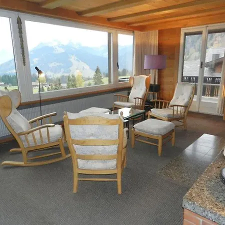 公寓 Schonried Sleeps 7 Wifi *